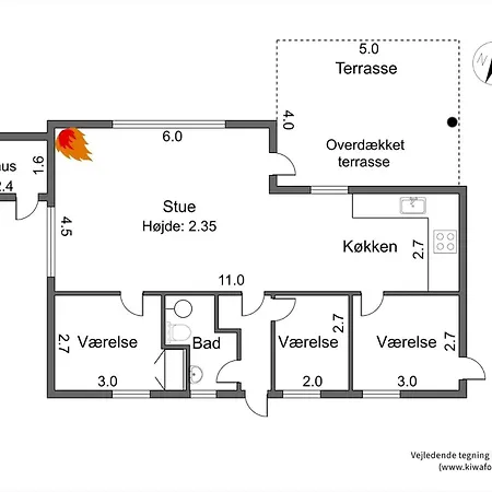 M336-vaeggerlose-skovvikkevej-3 Nyaraló Bøtø By